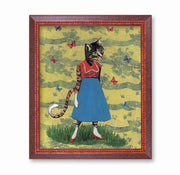 Butterfly Cat Print